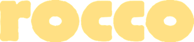 Rocco Rentals yellow wordmark